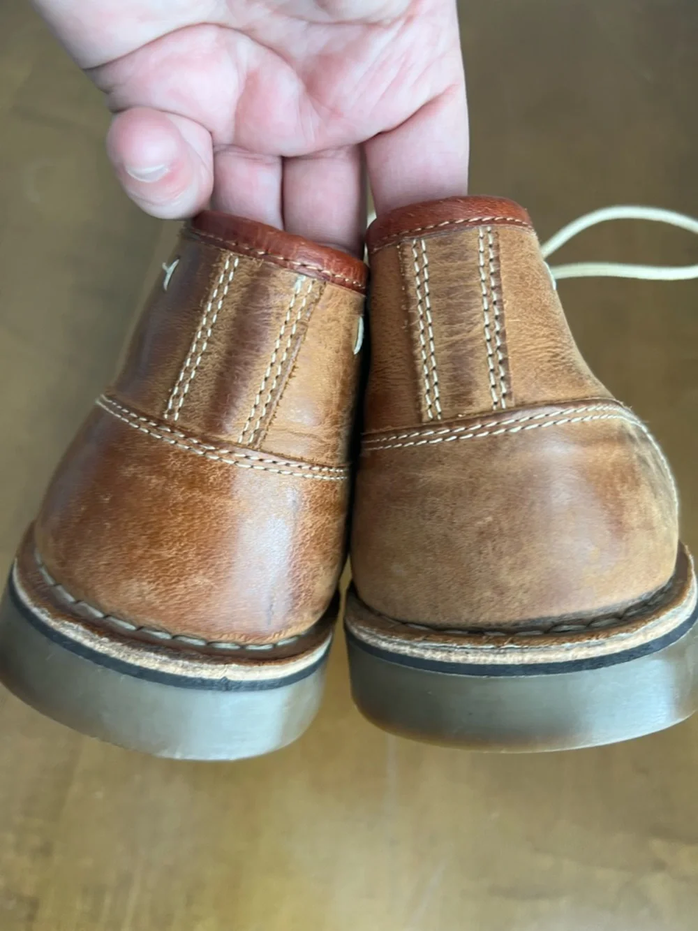 Steve‎ Madden Tan Leather Chukka Boots Size 8.5
